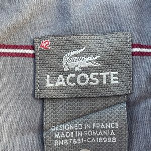 Men’s Lacoste button down shirt